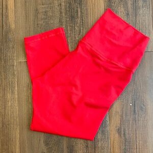ZYIA Active Vibrant Red Leggings